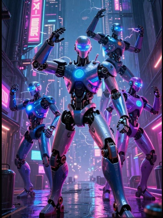 Neon Squad Rising Cover Art